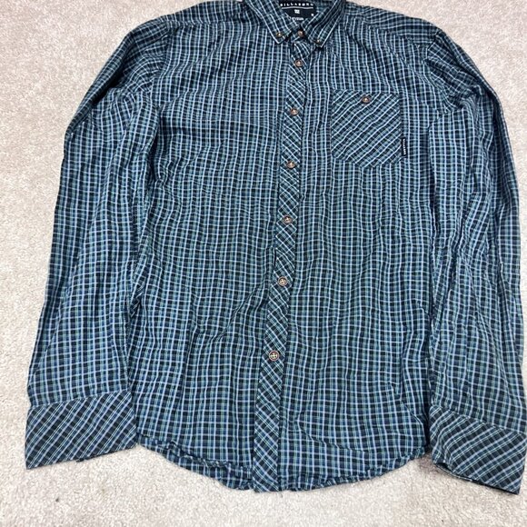 Billabong Button Down Shirt Men’s Multicolored Long Sleeve Size Medium - Picture 7 of 11